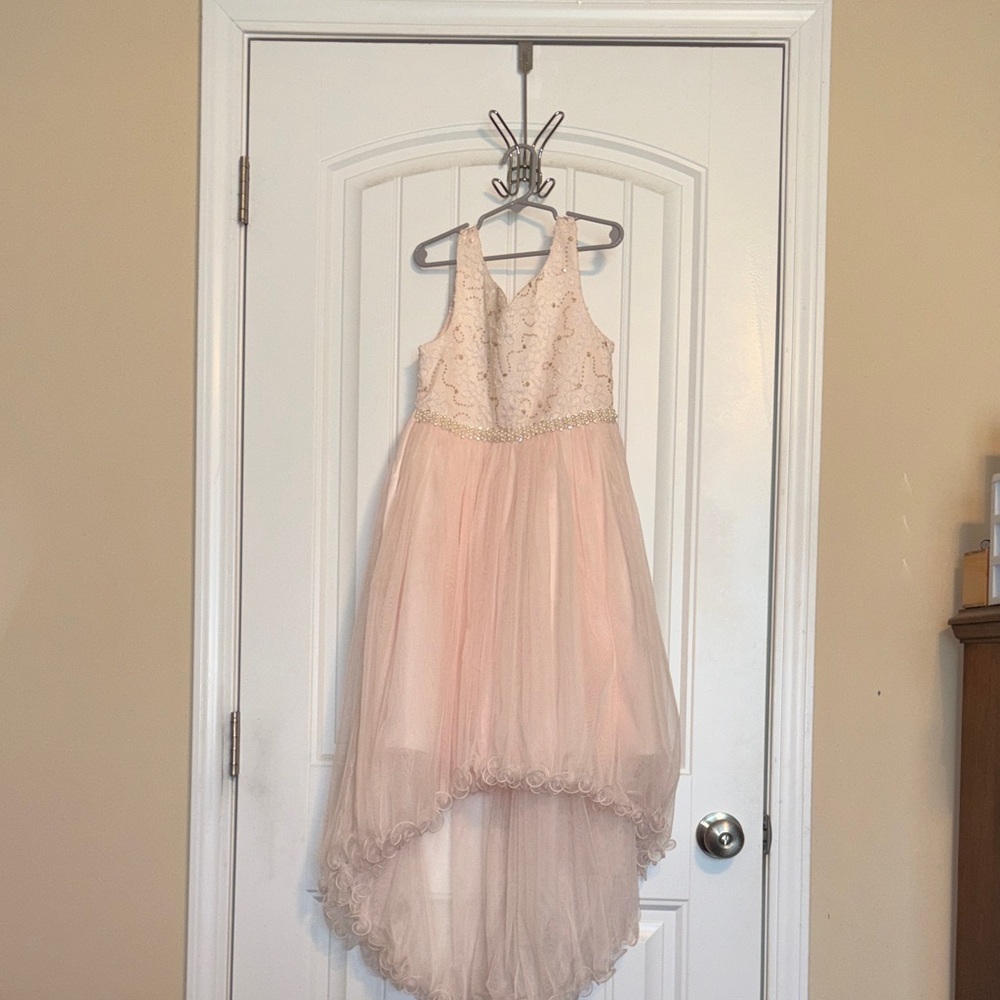 American Princess Pink Formal Kids Dress